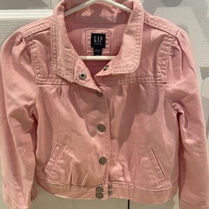 Gap Jean Jacket Pink 5T